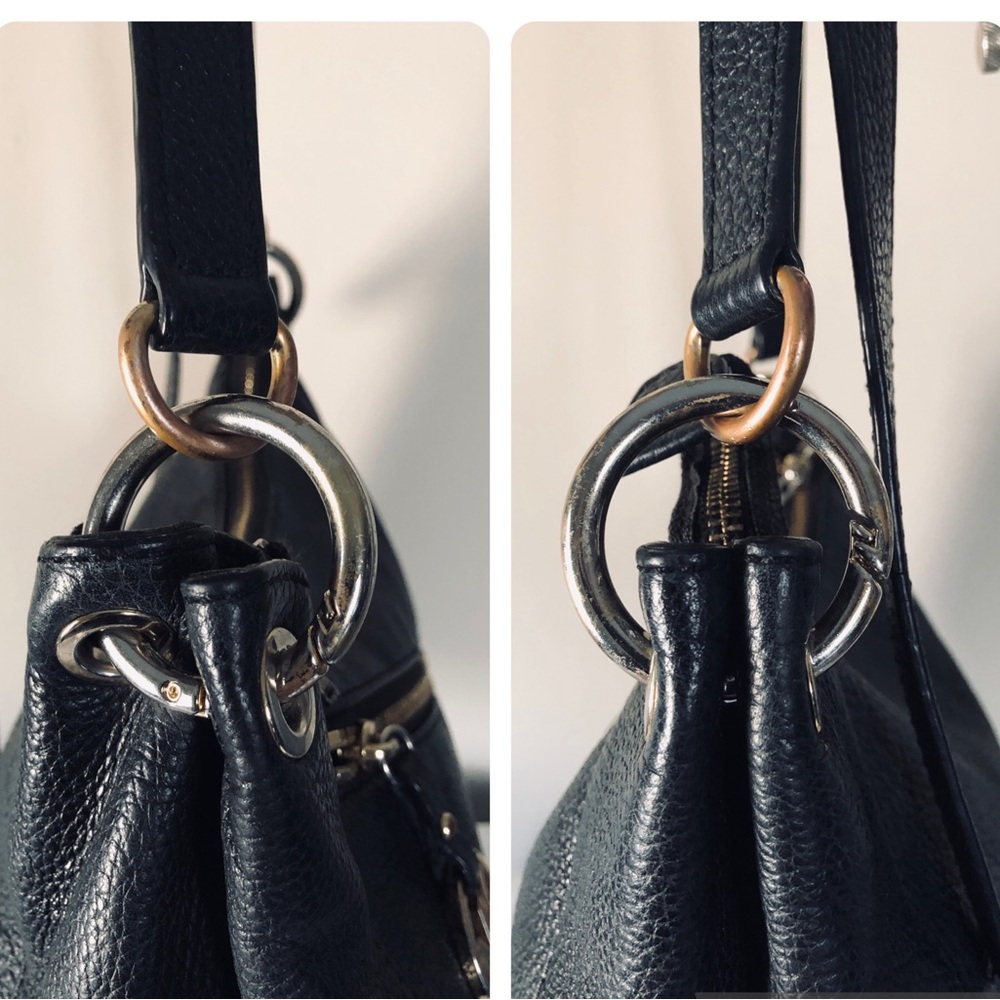 Michael Kors Black leather Hobo Bag - Picture 6 of 9